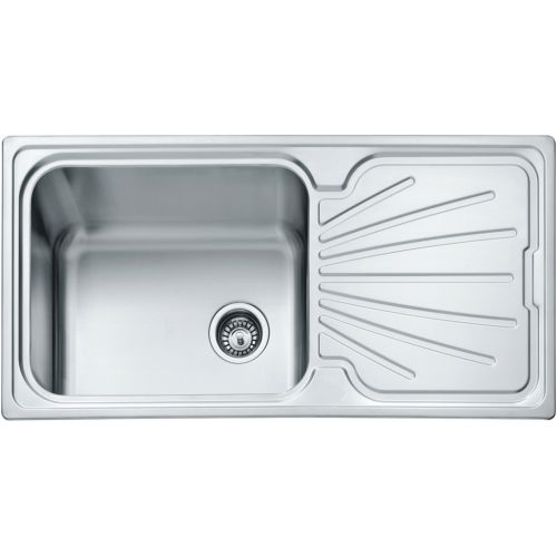 ΝΕΡΟΧΥΤΗΣ ΕΝΘΕΤΟΣ MACART Silk D-100 L Inox Λείος 100x50 cm