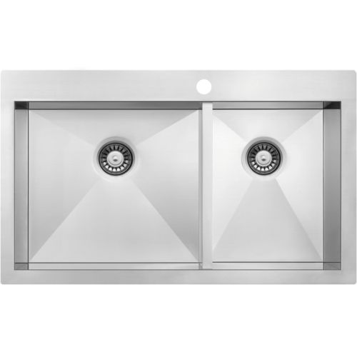 ΝΕΡΟΧΥΤΗΣ ΕΝΘΕΤΟΣ MACART Square N-200 Inox Λείος 90x51 cm