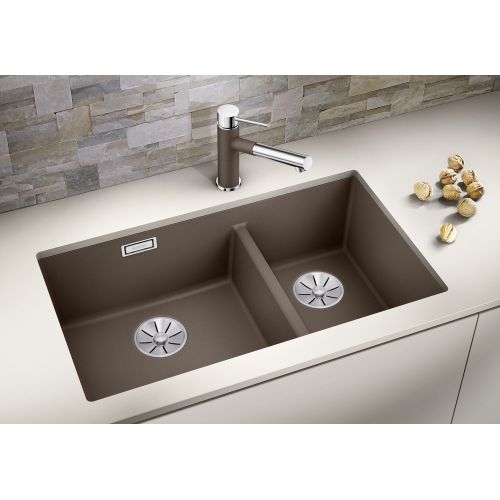 ΝΕΡΟΧΥΤΗΣ ΓΡΑΝΙΤΗ ΥΠΟΚΑΘΗΜΕΝΟΣ BLANCO Subline 430 / 270 U Rock Grey 75,5x46 cm