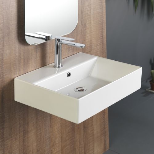 ΝΙΠΤΗΡΑΣ BIANCO Ceramica TETRA N 32050 White 50 x 42 cm