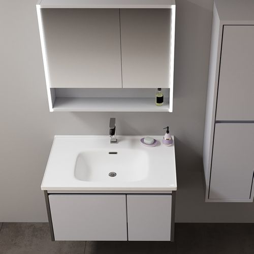 ΕΠΙΠΛΟΥ ΜΠΑΝΙΟΥ ΠΑΓΚΟΣ ΜΕ ΝΙΠΤΗΡΑ MARTIN YVONNE PLYWOOD Grey 60cm ΚΟΝΤΡΑΠΛΑΚΕ ΘΑΛΑΣΣΗΣ