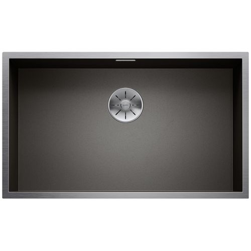 ΝΕΡΟΧΥΤΗΣ ΥΠΟΚΑΘΗΜΕΝΟΣ BLANCO ZEROX 700 - U  Dark Steel 74x44 cm