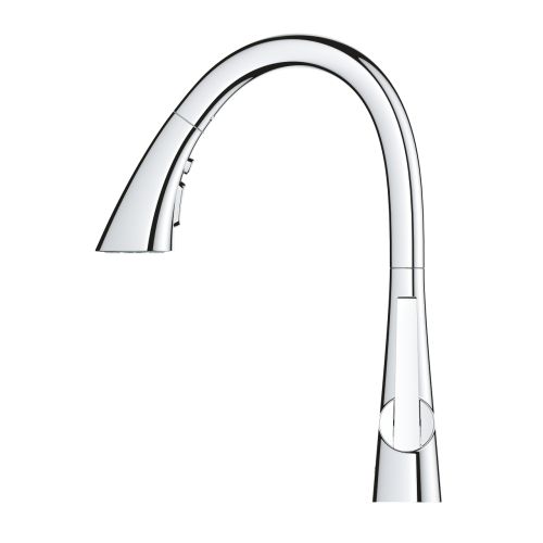 ΜΠΑΤΑΡΙΑ ΚΟΥΖΙΝΑΣ ΜΕ ΝΤΟΥΣ GROHE ZEDRA 32294 Χρώμιο