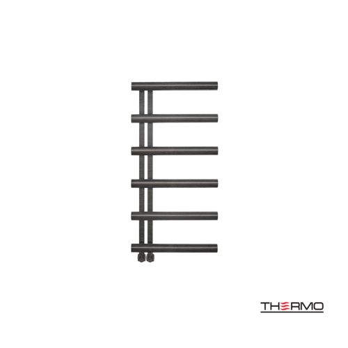 ΘΕΡΜΕΝΟΜΕΝΗ ΠΕΤΣΕΤΟΚΡΕΜΑΣΤΡΑ ΤΟΙΧΟΥ INOX THERMO ACCENT Black Brushed PVD 100 x 50 cm