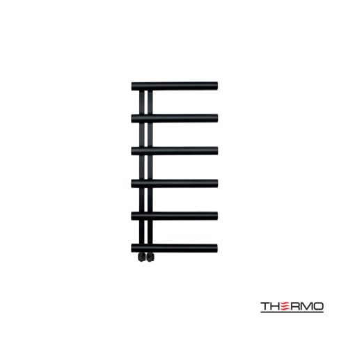 ΘΕΡΜΕΝΟΜΕΝΗ ΠΕΤΣΕΤΟΚΡΕΜΑΣΤΡΑ ΤΟΙΧΟΥ INOX THERMO ACCENT Black Silk 100 x 50 cm