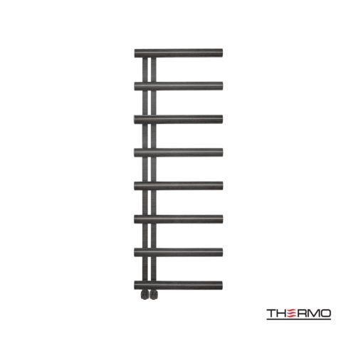ΘΕΡΜΕΝΟΜΕΝΗ ΠΕΤΣΕΤΟΚΡΕΜΑΣΤΡΑ ΤΟΙΧΟΥ INOX THERMO ACCENT Black Brushed PVD 138 x 50 cm