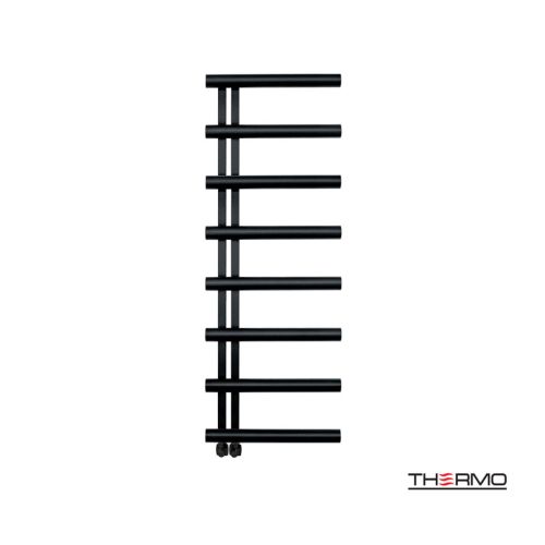 ΘΕΡΜΕΝΟΜΕΝΗ ΠΕΤΣΕΤΟΚΡΕΜΑΣΤΡΑ ΤΟΙΧΟΥ INOX THERMO ACCENT Black Silk 138 x 50 cm