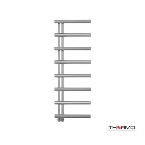 ΘΕΡΜΕΝΟΜΕΝΗ ΠΕΤΣΕΤΟΚΡΕΜΑΣΤΡΑ ΤΟΙΧΟΥ INOX THERMO ACCENT Inox Brushed 138 x 50 cm