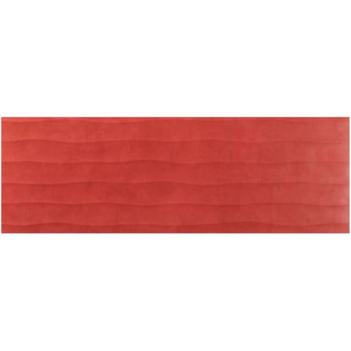 ΠΛΑΚΑΚΙ ΤΟΙΧΟΥ KARAG AQUARELLA Red Rlv 30x90 cm