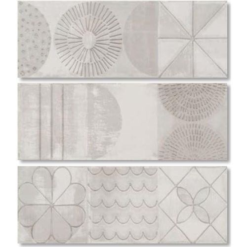 ΠΛΑΚΑΚΙ ΤΟΙΧΟΥ KOLOSSOS ATICO Decor Gris 33 x 90 cm