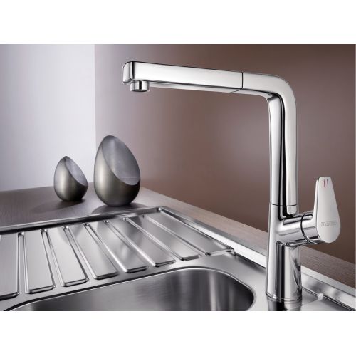 ΜΠΑΤΑΡΙΑ ΝΕΡΟΧΥΤΗ ΚΟΥΖΙΝΑΣ ΜΕ ΝΤΟΥΣ BLANCO AVONA-S Chrome