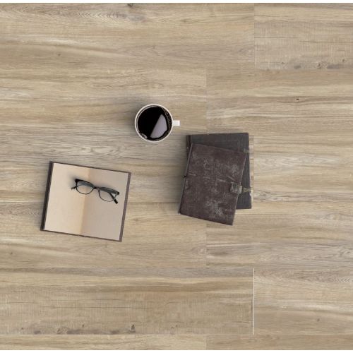 ΠΛΑΚΑΚΙ ΔΑΠΕΔΟΥ KARAG BALTIMORE Taupe 23,3x120 cm Τύπου Ξύλου
