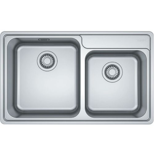 ΝΕΡΟΧΥΤΗΣ ΕΝΘΕΤΟΣ FRANKE Bell BCX 620-42-35 Inox ΣΕΤ Λείος 86x48cm