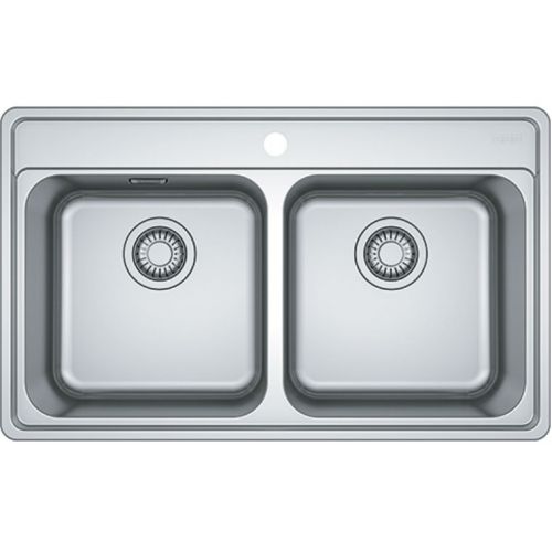 ΝΕΡΟΧΥΤΗΣ ΕΝΘΕΤΟΣ FRANKE Bell BCX 620-35-35 Inox ΣΕΤ Λείος 79x48cm