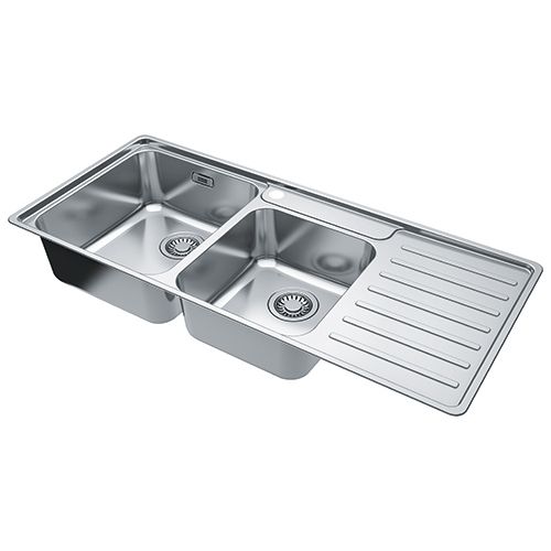 ΝΕΡΟΧΥΤΗΣ ΕΝΘΕΤΟΣ FRANKE Bell BCX 621 ΡΔ Inox ΣΕΤ Λείος 108x48cm