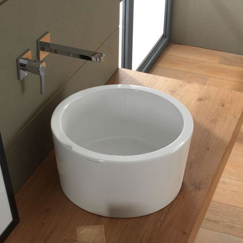 ΝΙΠΤΗΡΑΣ ΕΠΙΤΡΑΠΕΖΙΟΣ SCARABEO BUCKET 8807 White Ø 42 cm