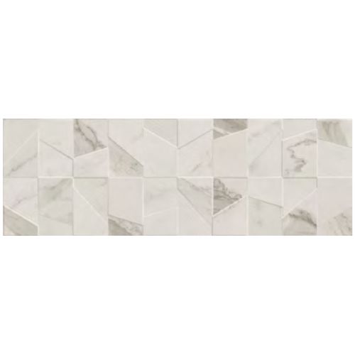 ΠΛΑΚΑΚΙ ΤΟΙΧΟΥ KOLOSSOS CALACATTA Silver Top 30 x 90 cm