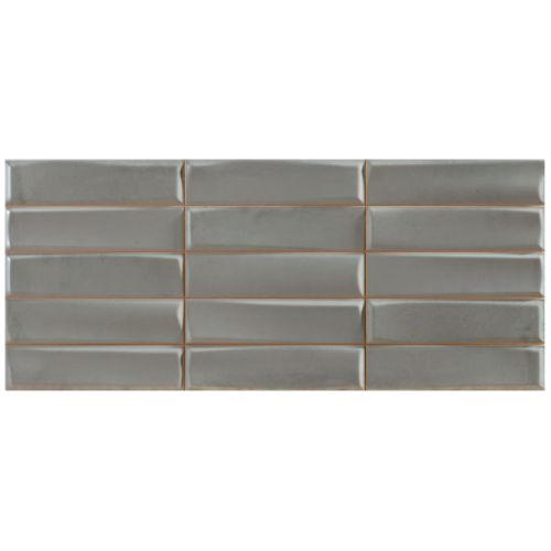 ΠΛΑΚΑΚΙ ΤΟΙΧΟΥ KARAG CAMARGUE Argens Plomo 20 x 50 cm