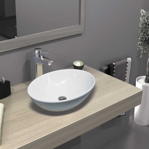ΝΙΠΤΗΡΑΣ ΕΠΙΤΡΑΠΕΖΙΟΣ SEREL CH33 White 55 x 41 cm