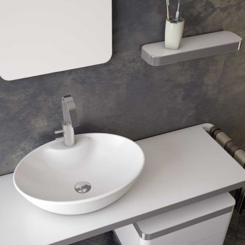 ΝΙΠΤΗΡΑΣ ΕΠΙΤΡΑΠΕΖΙΟΣ SEREL CH34 White 55 x 41 cm