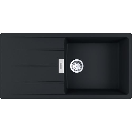 ΝΕΡΟΧΥΤΗΣ ΓΡΑΝΙΤΗ ΕΝΘΕΤΗ ΓΟΥΡΝΑ FRANKE Centro CNG 611 / 210-100 Matt Black 100x50 cm