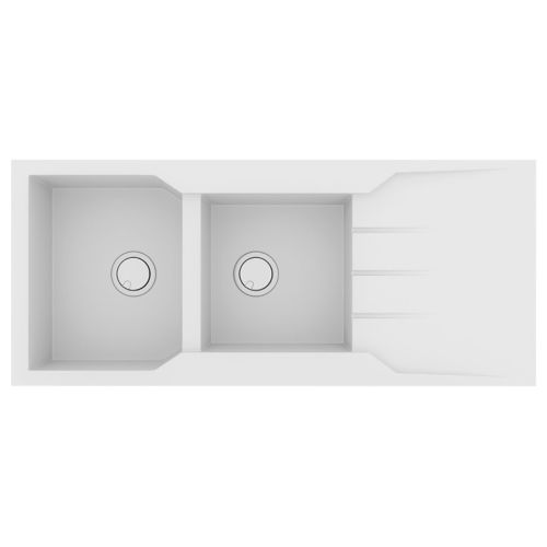 ΝΕΡΟΧΥΤΗΣ ΕΠΙΚΑΘΗΜΕΝΟΣ ΓΡΑΝΙΤΗ SANITEC Code 801 BIANCO Ultra Granite 116x50 cm