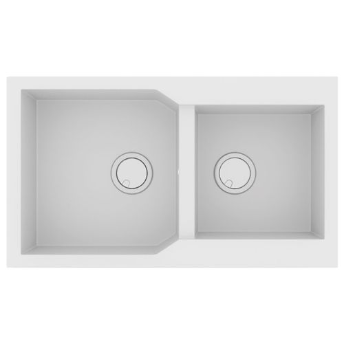 ΝΕΡΟΧΥΤΗΣ ΕΠΙΚΑΘΗΜΕΝΟΣ ΓΡΑΝΙΤΗ SANITEC Code 804 BIANCO Ultra Granite 86x50 cm