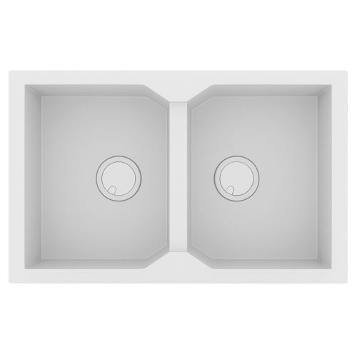 ΝΕΡΟΧΥΤΗΣ ΓΡΑΝΙΤΗ SANITEC Code 806 BIANCO Ultra Granite 79x50 cm