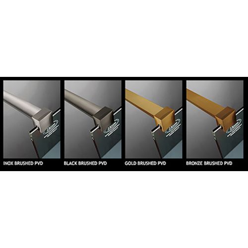 ΔΙΑΧΩΡΙΣΤΙΚΟ ΠΑΝΕΛ ΝΤΟΥΣ Devon Iwis Walk-in IW 70 C 67-69 x h 200 cm Bronze Brushed PVD