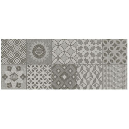 ΠΛΑΚΑΚΙ ΤΟΙΧΟΥ KARAG Decor Isole METROPOLI Grey 20x50 cm
