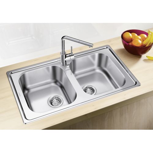 ΝΕΡΟΧΥΤΗΣ ΕΝΘΕΤΟΣ BLANCO DINAS 8  Inox 86x50 cm