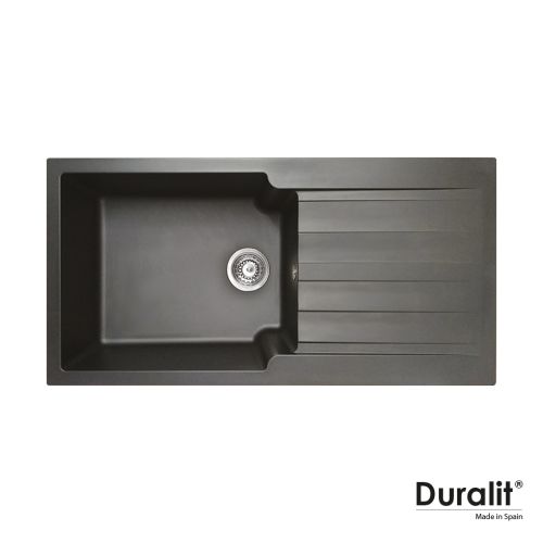 ΝΕΡΟΧΥΤΗΣ ΣΥΝΘΕΤΙΚΟΣ ΕΝΘΕΤΟΣ DURALIT KS105 Negro Grafito 100x50 cm