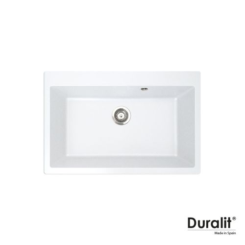 ΝΕΡΟΧΥΤΗΣ ΣΥΝΘΕΤΙΚΟΣ ΕΝΘΕΤΟΣ DURALIT KZ075 Bianco Artico 76x50 cm