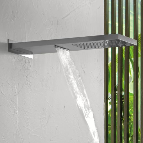 ΕΠΙΤΟΙΧΗ ΚΕΦΑΛΗ ΝΤΟΥΖ ΔΥΟ ΡΟΩΝ ALMAR SMART E044199 Chrome 53,7 x 19,2 cm 