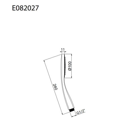 ΤΗΛΕΦΩΝΟ ΝΤΟΥΣ ΧΕΙΡΟΣ ALMAR Emotion E082027 Black Matt
