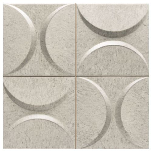 ΠΛΑΚΑΚΙ ΤΟΙΧΟΥ KARAG ECLIPSE Zinc 33x33 cm