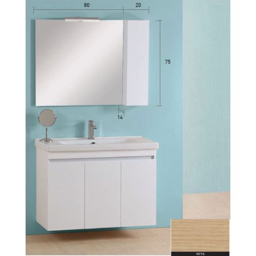 ΚΡΕΜΑΣΤΟ ΕΠΙΠΛΟ ΜΠΑΝΙΟΥ PRO BAGNO ELEGANT 950 B MATRIX W15 100cm