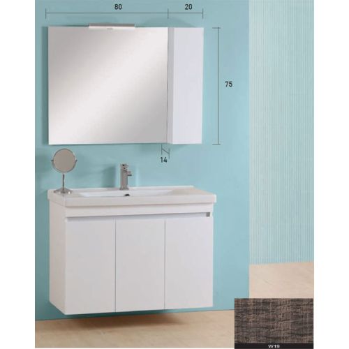 ΚΡΕΜΑΣΤΟ ΕΠΙΠΛΟ ΜΠΑΝΙΟΥ PRO BAGNO ELEGANT 950 B MATRIX W19 100cm