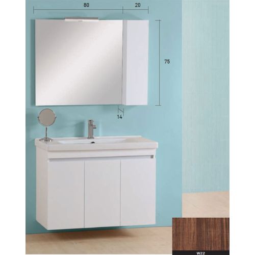 ΚΡΕΜΑΣΤΟ ΕΠΙΠΛΟ ΜΠΑΝΙΟΥ PRO BAGNO ELEGANT 950 B MATRIX W22 100cm