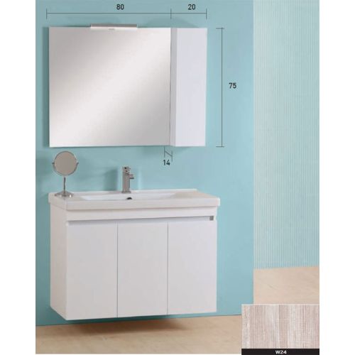 ΚΡΕΜΑΣΤΟ ΕΠΙΠΛΟ ΜΠΑΝΙΟΥ PRO BAGNO ELEGANT 950 B MATRIX W24 100cm