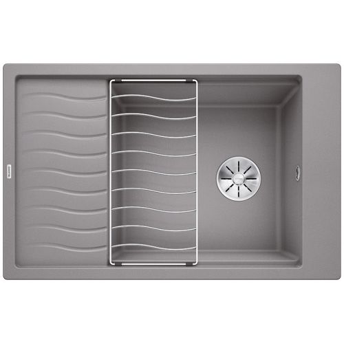 ΝΕΡΟΧΥΤΗΣ ΓΡΑΝΙΤΗ ΕΝΘΕΤΟΣ BLANCO ELON XL 6 S Alu Metallic 78x50 cm