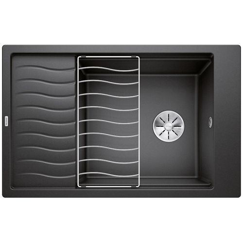 ΝΕΡΟΧΥΤΗΣ ΓΡΑΝΙΤΗ ΕΝΘΕΤΟΣ BLANCO ELON XL 6 S Anthracite 78x50 cm
