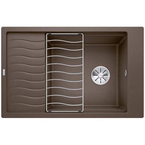 ΝΕΡΟΧΥΤΗΣ ΓΡΑΝΙΤΗ ΕΝΘΕΤΟΣ BLANCO ELON XL 6 S Coffee 78x50 cm