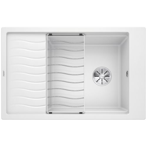 ΝΕΡΟΧΥΤΗΣ ΓΡΑΝΙΤΗ ΕΝΘΕΤΟΣ BLANCO ELON XL 6 S White 78x50 cm