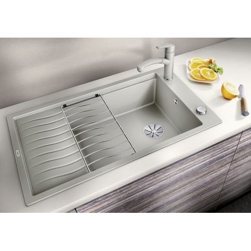 ΝΕΡΟΧΥΤΗΣ ΓΡΑΝΙΤΗ ΕΝΘΕΤΟΣ BLANCO ELON XL 8 S Nutmeg 86x50 cm