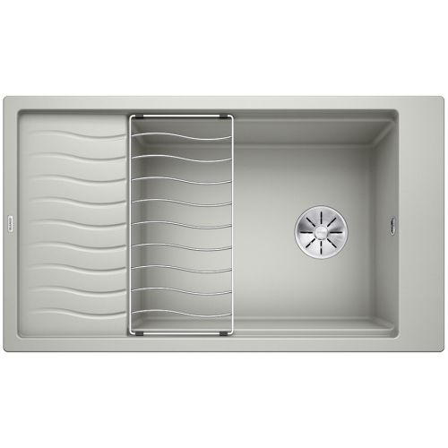 ΝΕΡΟΧΥΤΗΣ ΓΡΑΝΙΤΗ ΕΝΘΕΤΟΣ BLANCO ELON XL 8 S Pearl Grey 86x50 cm