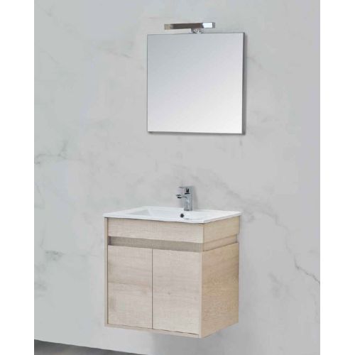 ΕΠΙΠΛΟ ΜΠΑΝΙΟΥ ΜΕ ΚΑΘΡΕΠΤΗ COLOSSEUM Bath EROS 8408 Βασιλικός 80 cm