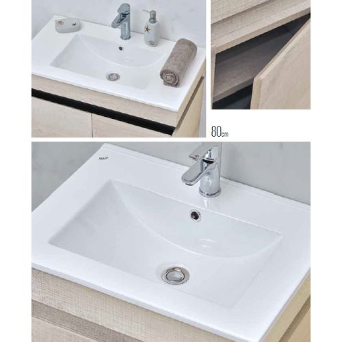 ΕΠΙΠΛΟ ΜΠΑΝΙΟΥ ΜΕ ΚΑΘΡΕΠΤΗ COLOSSEUM Bath EROS 8408 Βασιλικός 80 cm