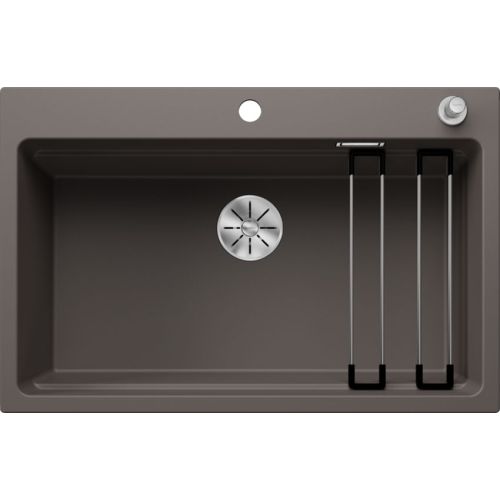 ΝΕΡΟΧΥΤΗΣ ΓΡΑΝΙΤΗ ΕΝΘΕΤΟΣ BLANCO ETAGON 8 Volcano Grey 78x51 cm