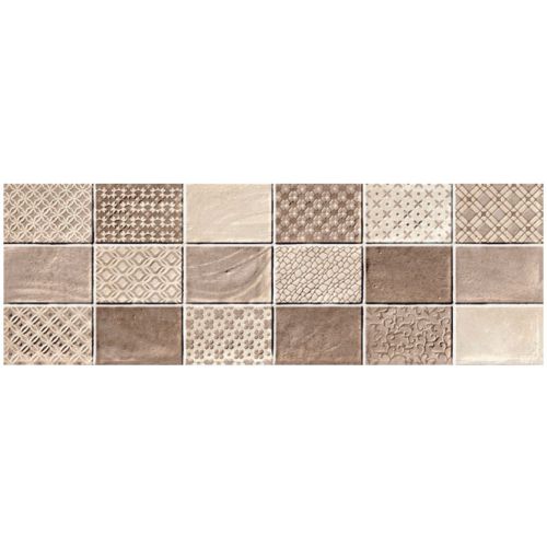 ΠΛΑΚΑΚΙ ΤΟΙΧΟΥ KARAG FABRIC Mosaico Crema 20 x 60 cm